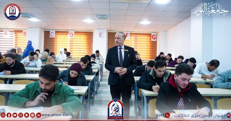 امتحانات طلبة جامعة النور في يومها الثاني