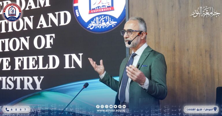 كلية طب الأسنان في جامعة النور تنظم محاضرة وورشة عمل علمية