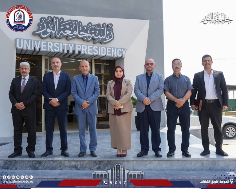 تكريم عميد كلية طب الأسنان في جامعة النور تقديراً للمشاركة المتميزة في الأسبوع العراقي لصحة الفم والأسنان
